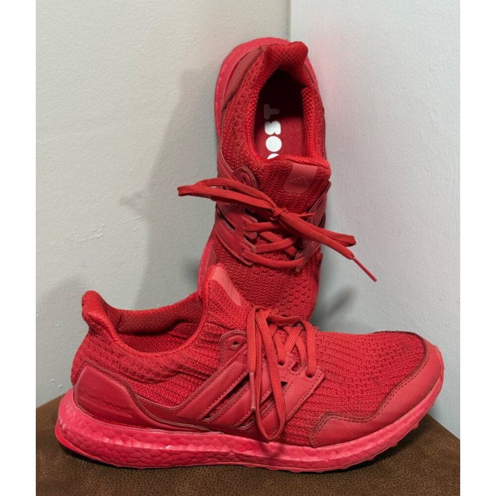 Adidas Ultra Boost Red Shoes Women’s Size 7.5 Running Sport Comfort FX1334